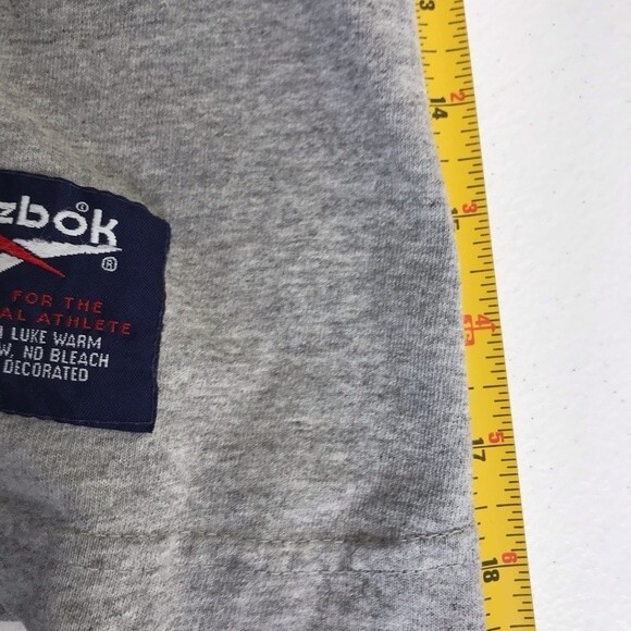 Reebok Patriots Football Vintage Pro Line Authentic T Shirt Gray Men's Size XL - Picture 10 of 13